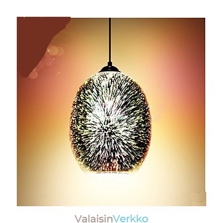 Yksinkertainen pöytä 3D Glass Creative Pendant Yksinkertainen pöytä 3D Glass Creative Pendant