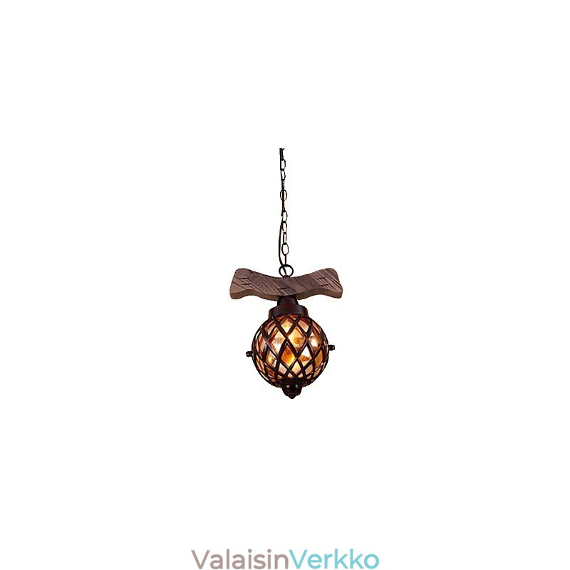 Kattokruunu riippuvalaisin Mini Style Perinteinen Classic Country Globe
