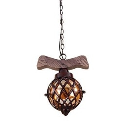 Kattokruunu riippuvalaisin Mini Style Perinteinen Classic Country Globe