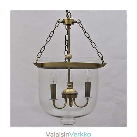 Amerikkalainen maa Vintage temppelikello lasikruunu Amerikkalainen maa Vintage temppelikello lasikruunu