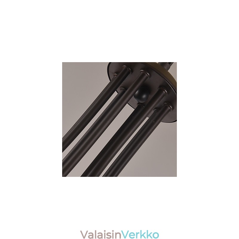 Perinteinen klassinen Retro Mini -tyylinen maalaus metallikruunu