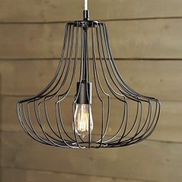 Taiteellinen Iron Pendant Light Coop Design