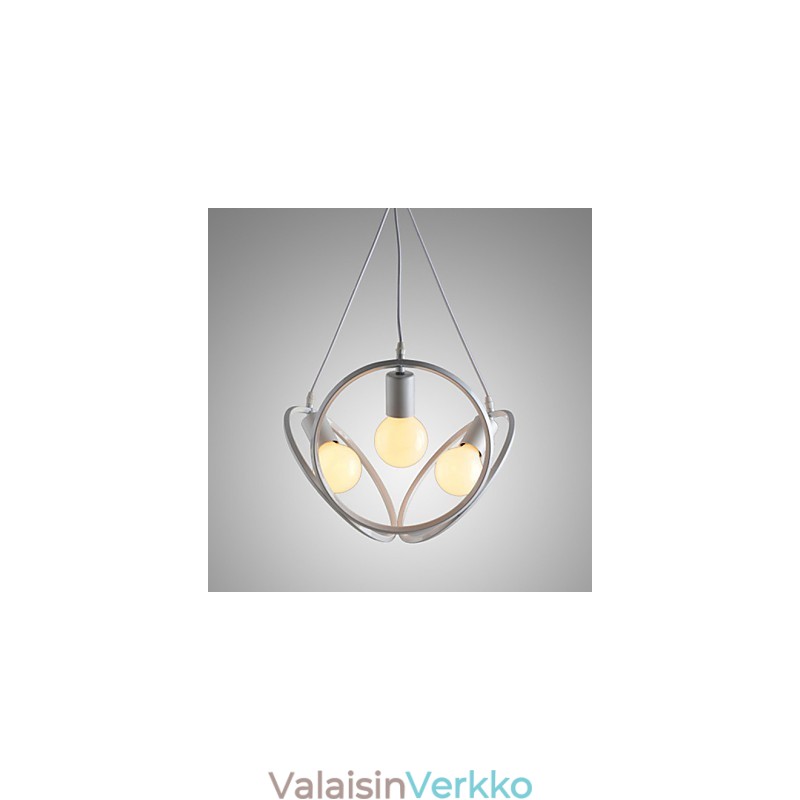 3 valoa Kattokruunu Riippuvalaisin Perinteinen Klassinen Retro Metalli