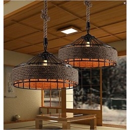 2 Light Country Designers Muut Metallinen kattokruunu riippuvalaisin