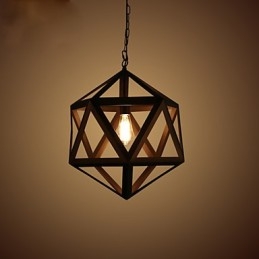 Creative metalliriippuvalaisin Moderni riippuvalaisimet Cafe-riippuvalaisin
