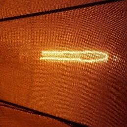 Pohjois-Amerikan tyylinen retro 1 kevyt riipus kangasvarjossa