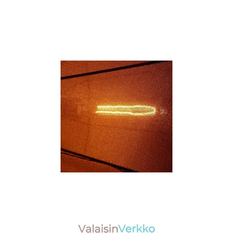 Pohjois-Amerikan tyylinen retro 1 kevyt riipus kangasvarjossa