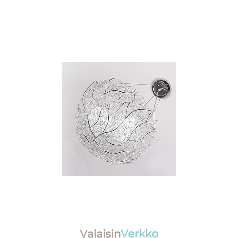 Moderni nykyaikainen hopeinen metalliriippuvalaisin