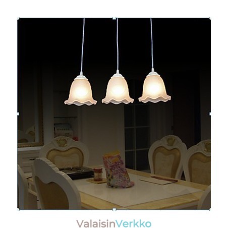 Riipus Three Lights White European Retro Classic Riipus Three Lights White European Retro Classic