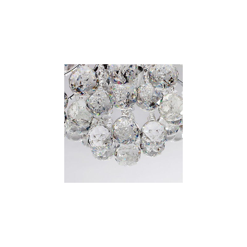 Kattokruunu Modern Crystal 3 valot