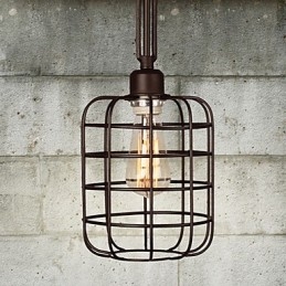 Retro mini-tyylinen maalaus metalliriippuvalaisin