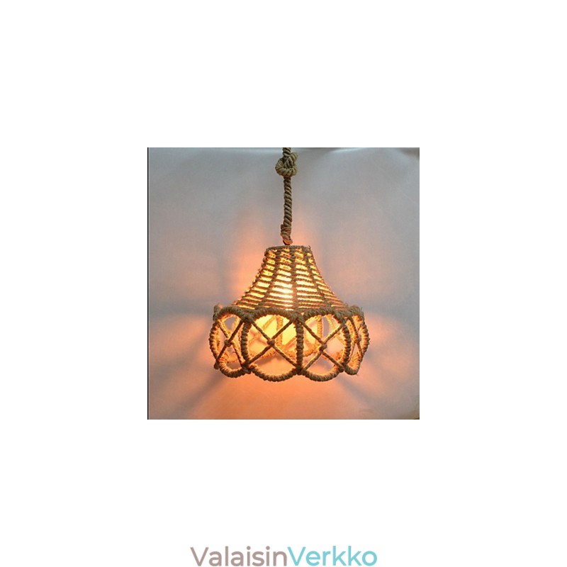 American Country Vintage Iron Chandelier Industrial Hamp