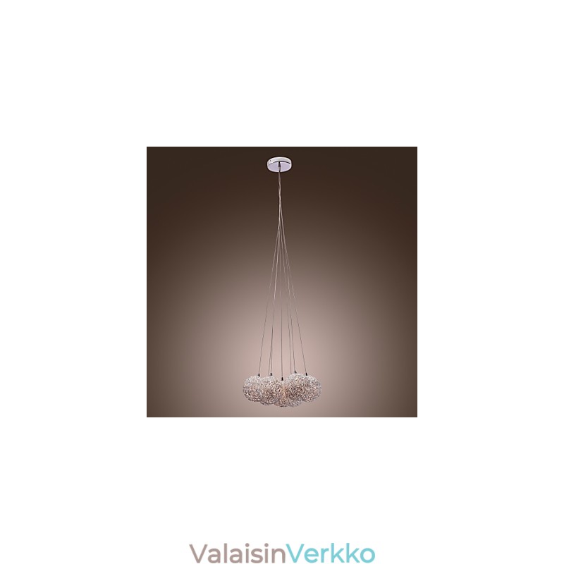 Nykyaikainen alumiininen riippuvalaisin 7 valolla