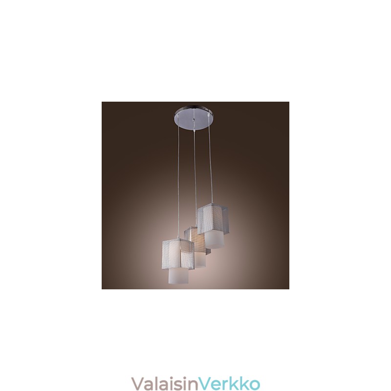 Moderni nykyaikainen mini-tyylinen galvanoitu riippuvalaisin