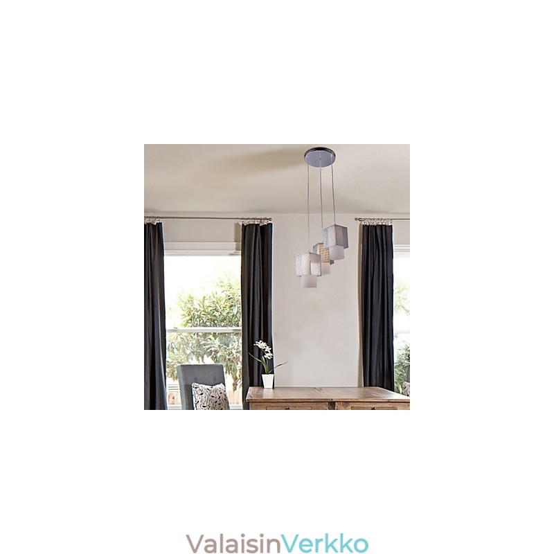 Moderni nykyaikainen mini-tyylinen galvanoitu riippuvalaisin