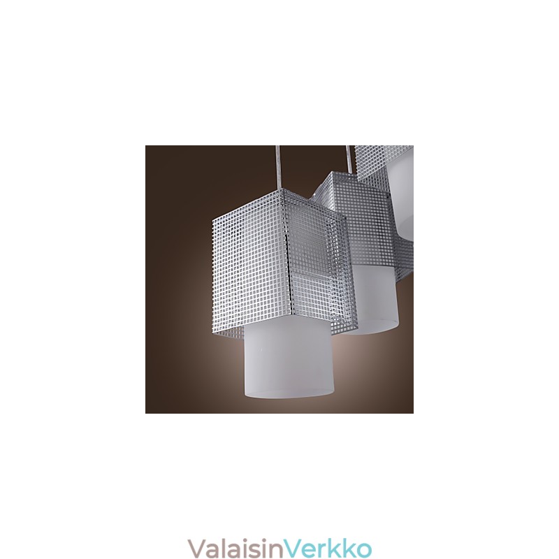 Moderni nykyaikainen mini-tyylinen galvanoitu riippuvalaisin