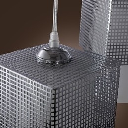 Moderni nykyaikainen mini-tyylinen galvanoitu riippuvalaisin