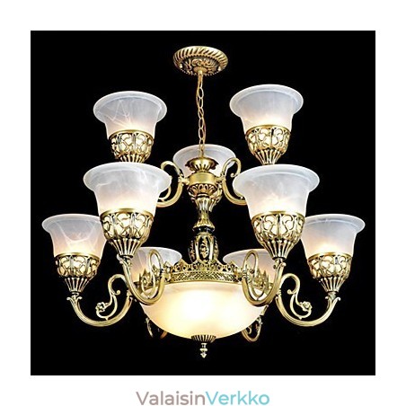 Perinteinen Classic Vintage Retro pronssimetallikattokruunu Perinteinen Classic Vintage Retro pronssimetallikattokruunu