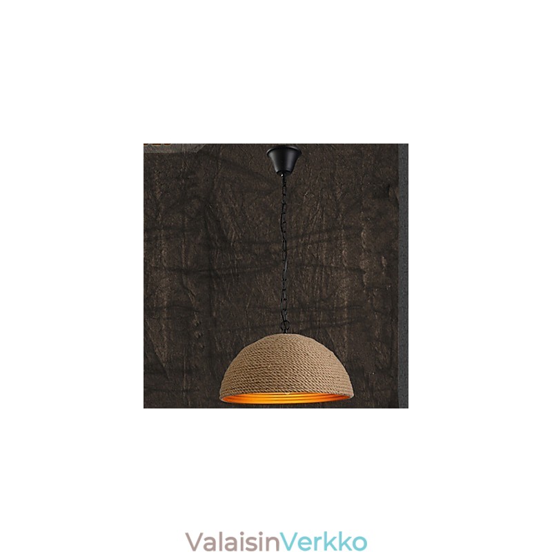 Vintage takorautainen kattokruunu Luova teollinen hamppu