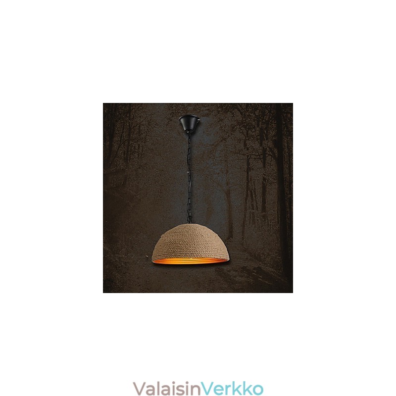 Vintage takorautainen kattokruunu Luova teollinen hamppu