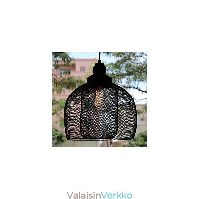 Amerikkalainen retro-lintuhäkin muotoinen rautainen kattokruunu