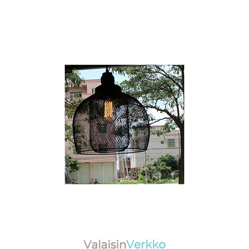 Amerikkalainen retro-lintuhäkin muotoinen rautainen kattokruunu