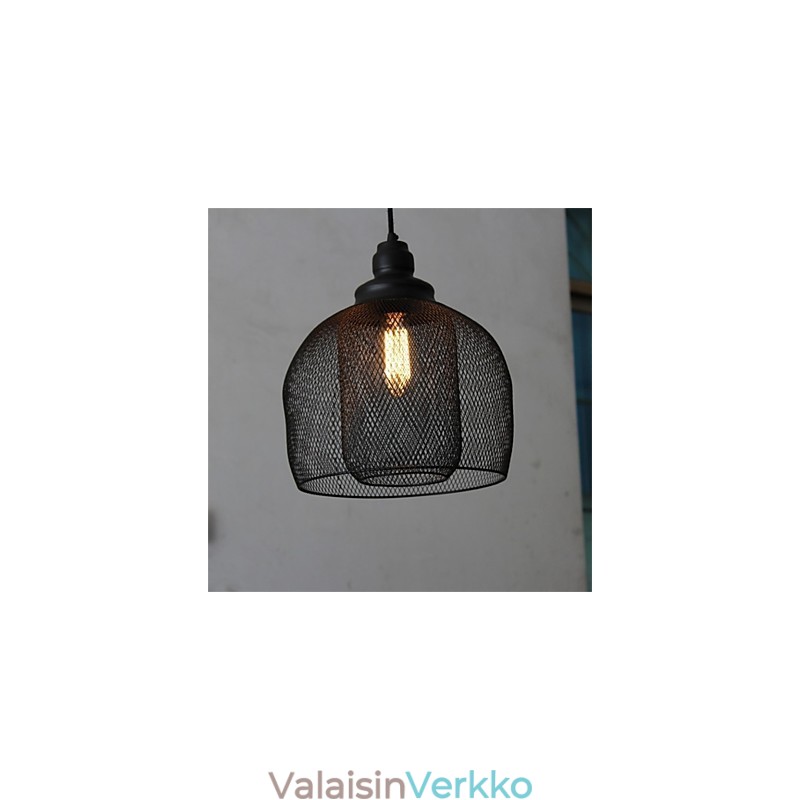 Amerikkalainen retro-lintuhäkin muotoinen rautainen kattokruunu