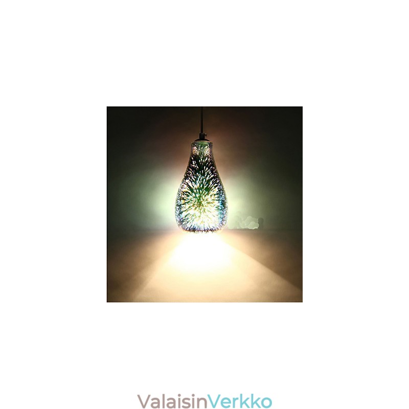Yksinkertainen pöytä 3D Glass Creative Pendant C