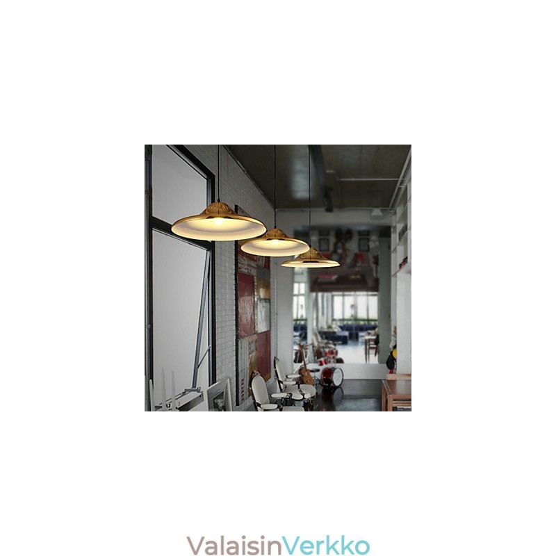 Country Gold metalliriippuvalaisin autotalli