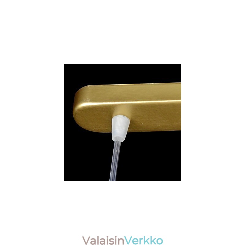 Pronssiriipus Three Lights Moire Glass European Classic