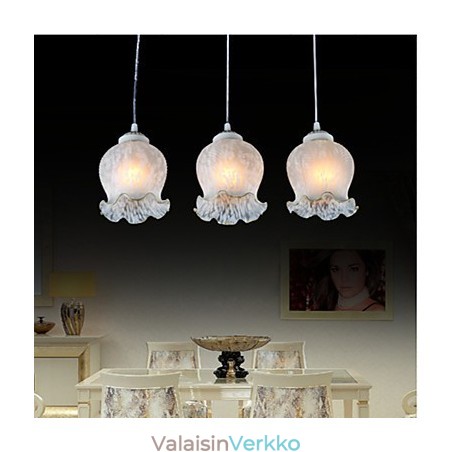 Riipus valkoinen Three Lights European Retro Classic