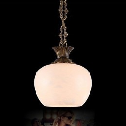 Espanjalainen Marble Copper Single Chandelier -valaistus