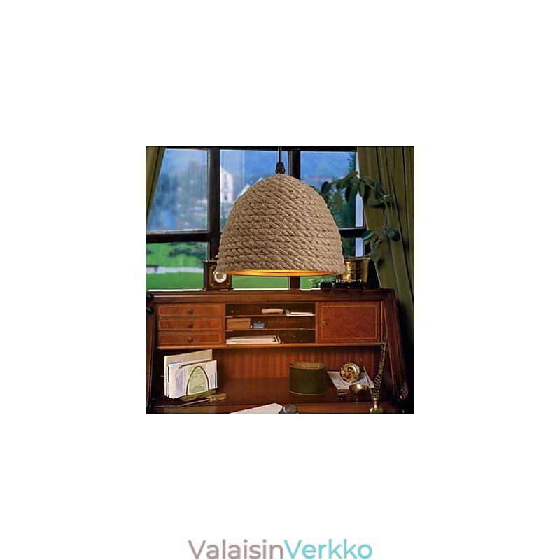 Vintage takorautainen kattokruunu Luova teollinen hamppu