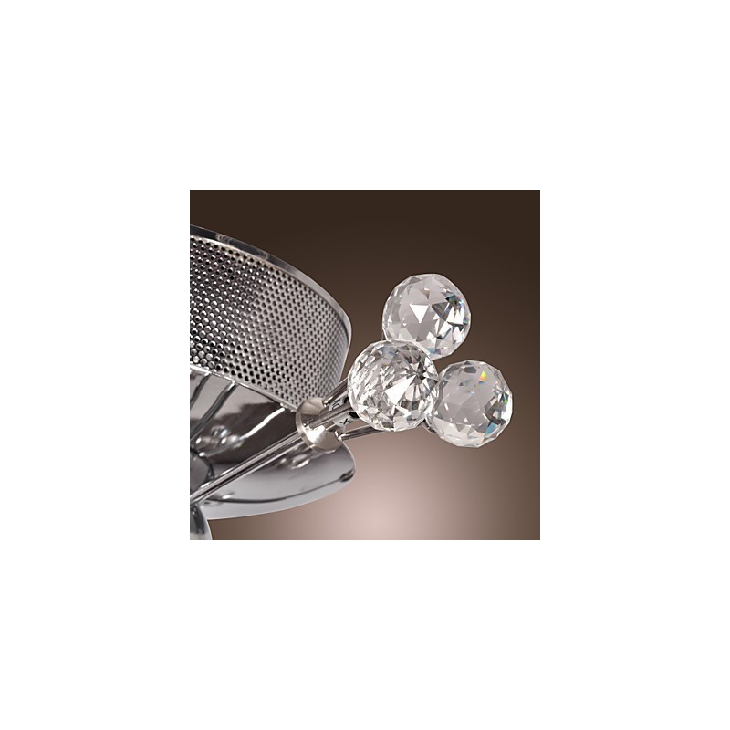 Moderni nykyaikainen Crystal kromimetalli uppoteline