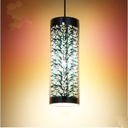 Yksinkertainen pöytä 3D Glass Creative Pendant