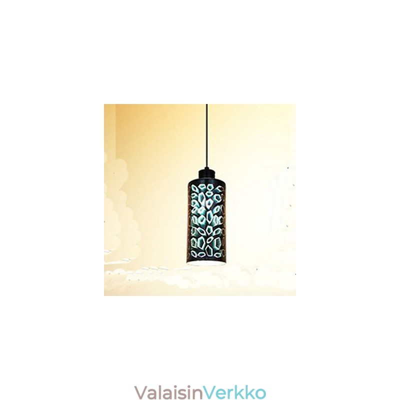 Yksinkertainen pöytä 3D Glass Creative Pendant