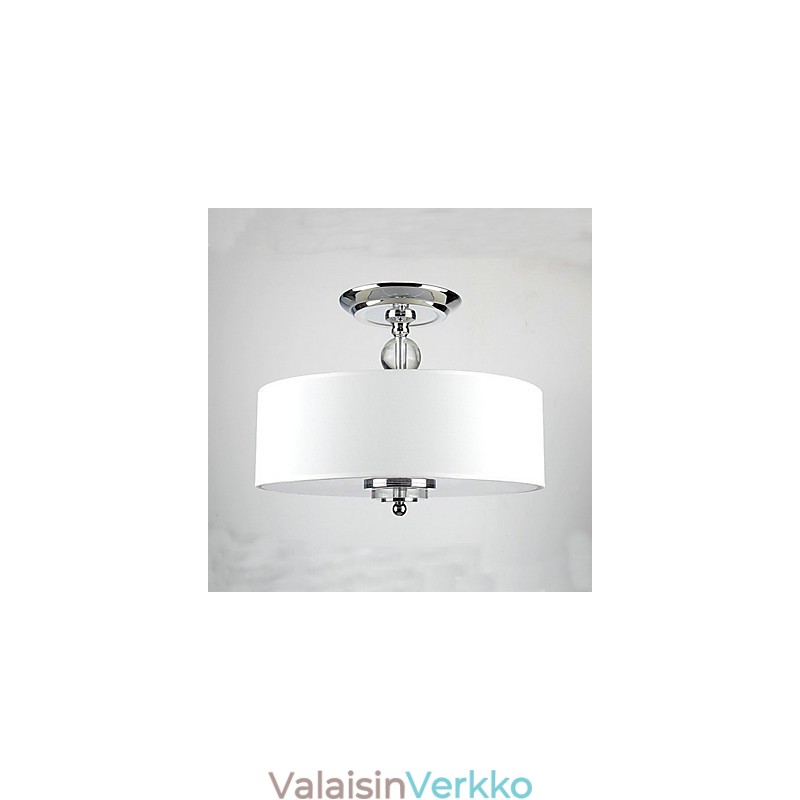 Moderni tyylikäs 3 valoriipus flannelette-varjostimella