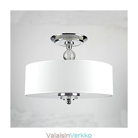 Moderni tyylikäs 3 valoriipus flannelette-varjostimella