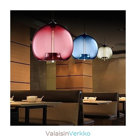 Retro Creative yhden pään lasiriippuvalaisin kahvila Goldfish Bowlissa Retro Creative yhden pään lasiriippuvalaisin kahvila Goldfish Bowlissa