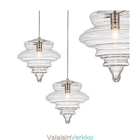 Riippuvalaisin 1 Light Modern Simplicity Väritön kirkas lasi Riippuvalaisin 1 Light Modern Simplicity Väritön kirkas lasi