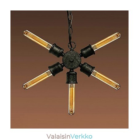 Retromaalaus metalliriippuvalaisin