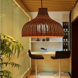 To Ri Creative Simple Single Head Bambu Kattokruunu