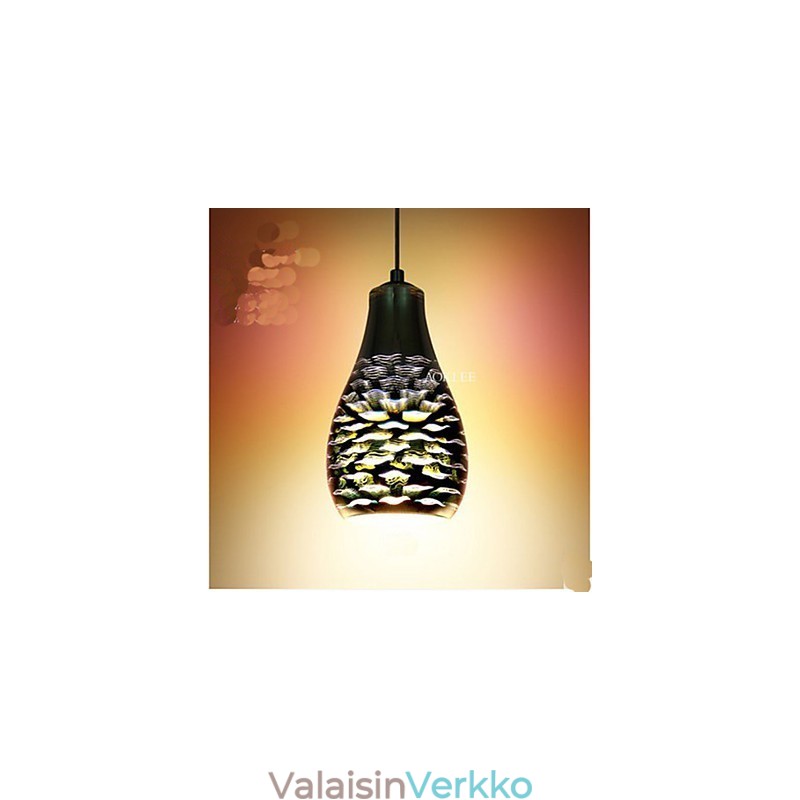 Yksinkertainen pöytä 3D Glass Creative Pendant
