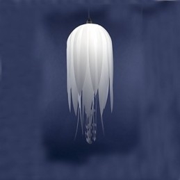 Riippuvalaisin Moderni Minimalist Valkoinen 1 Kevytmetalli ja