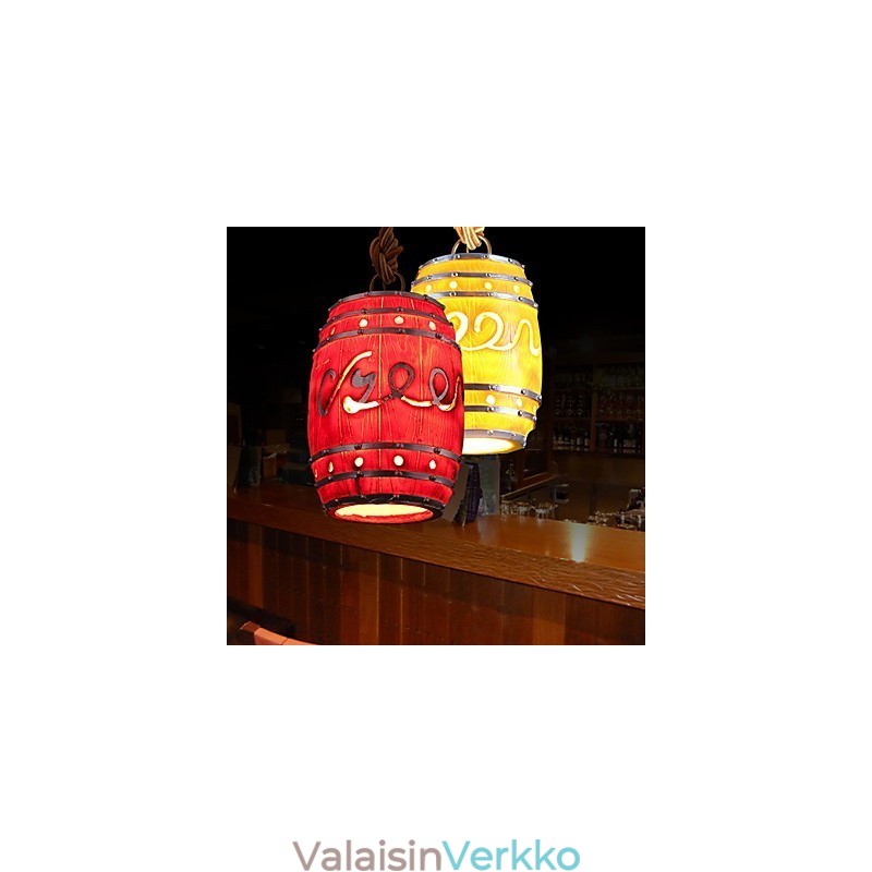 Moderni minimalistinen koristelu tynnyrihartsikattokruunu
