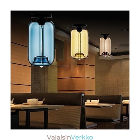 Retro Creative yhden pään lasiriippuvalaisin kahvila Goldfish Bowlissa Retro Creative yhden pään lasiriippuvalaisin kahvila Goldfish Bowlissa