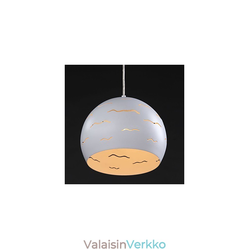 Yksinkertainen moderni luova Real White Iron -valaistusta