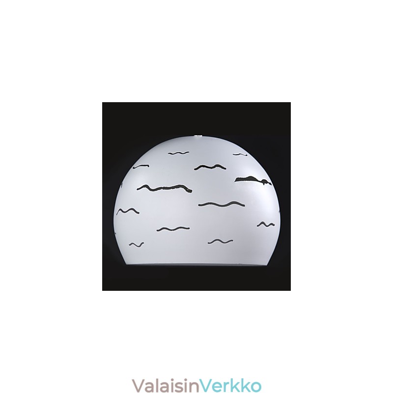 Yksinkertainen moderni luova Real White Iron -valaistusta