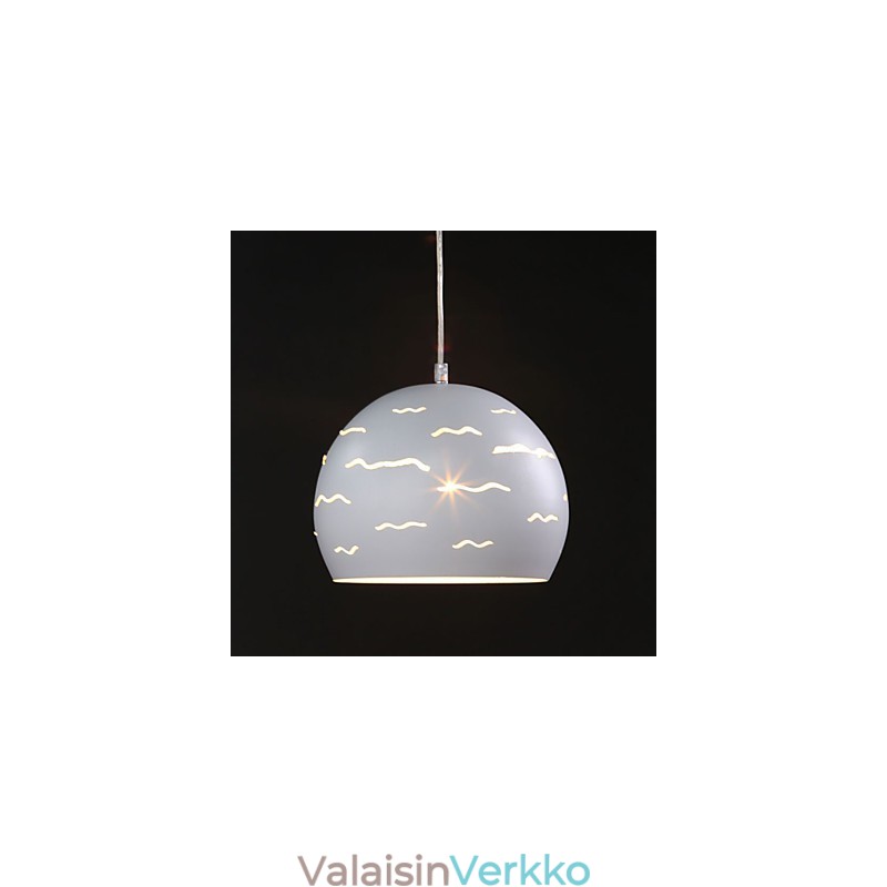 Yksinkertainen moderni luova Real White Iron -valaistusta