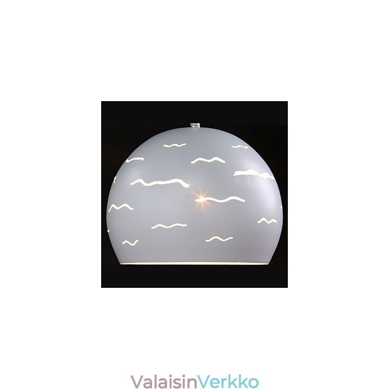 Yksinkertainen moderni luova Real White Iron -valaistusta